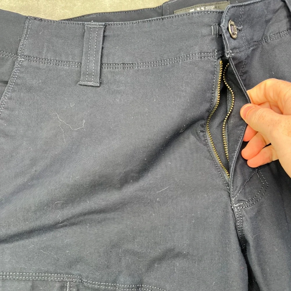 5.11 Tactical Apex Pants Mens 40x30 Dark Navy Blue Solid Cargo Utility Workwear